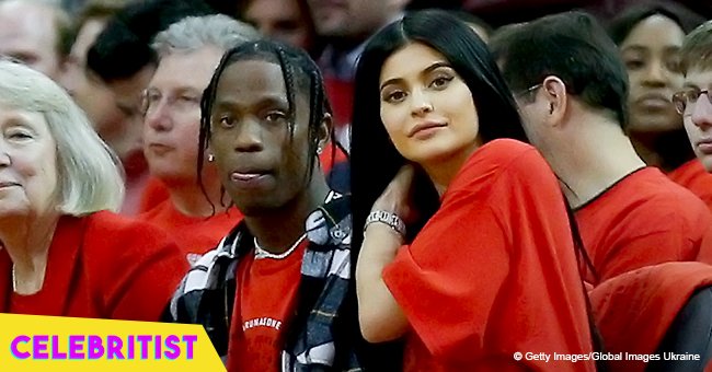 Travis Scott shares photo with little daughter rocking matching sneakers
