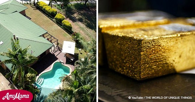 Man finds gold mine in his backyard