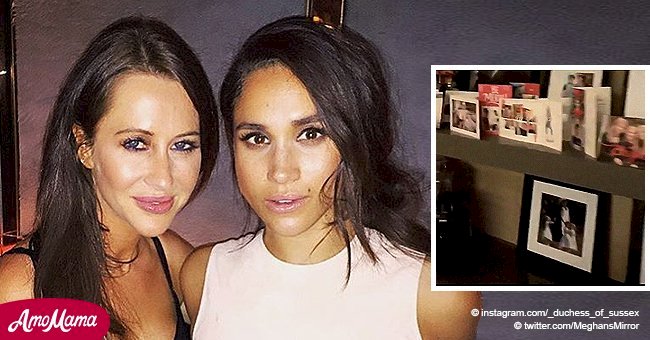 Meghan Markle's friend shares a video accidentally showing unseen photos from the royal wedding