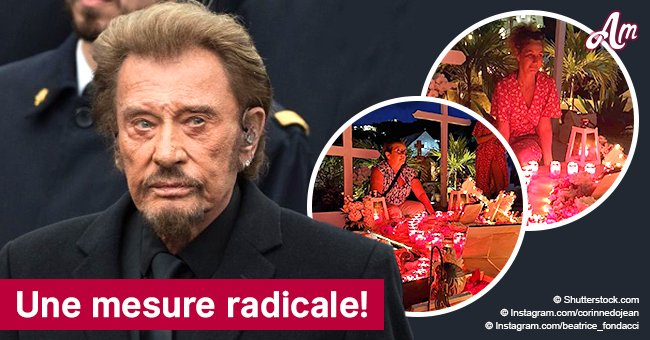Johnny Hallyday: L'accès à sa tombe est maintenant limité!