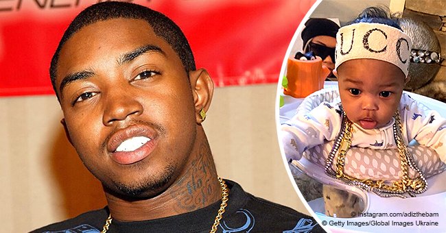 Lil Scrappy's baby son rocks Gucci headband & jewellery while staying in baby walker in new pic