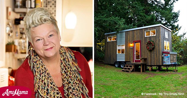 Poor single mom builds own 200-square foot home and it's simply amazing