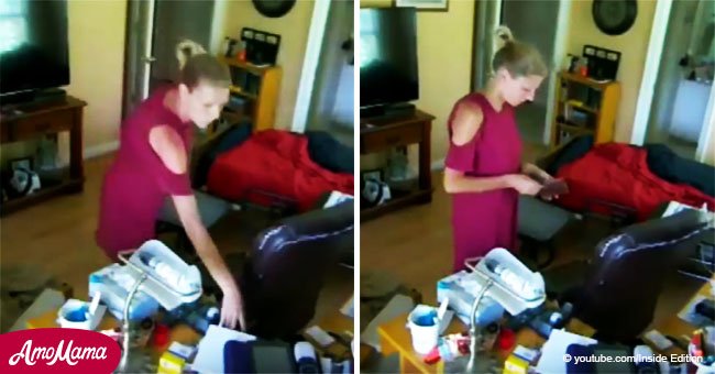 Woman caught on camera stealing money from 94-year-old veteran’s wallet