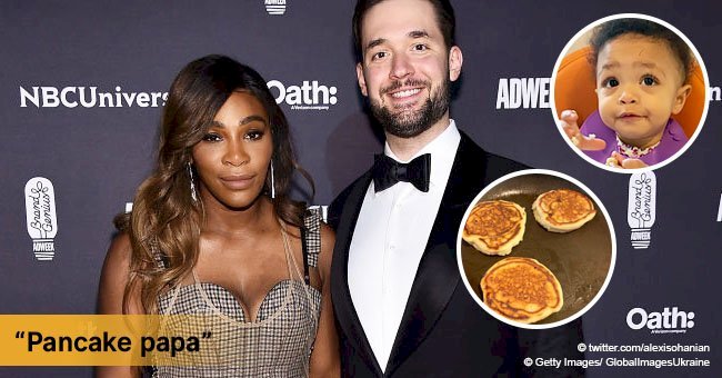 Serena Williams Husband Shares Adorable Snaps Of Making Pancakes For