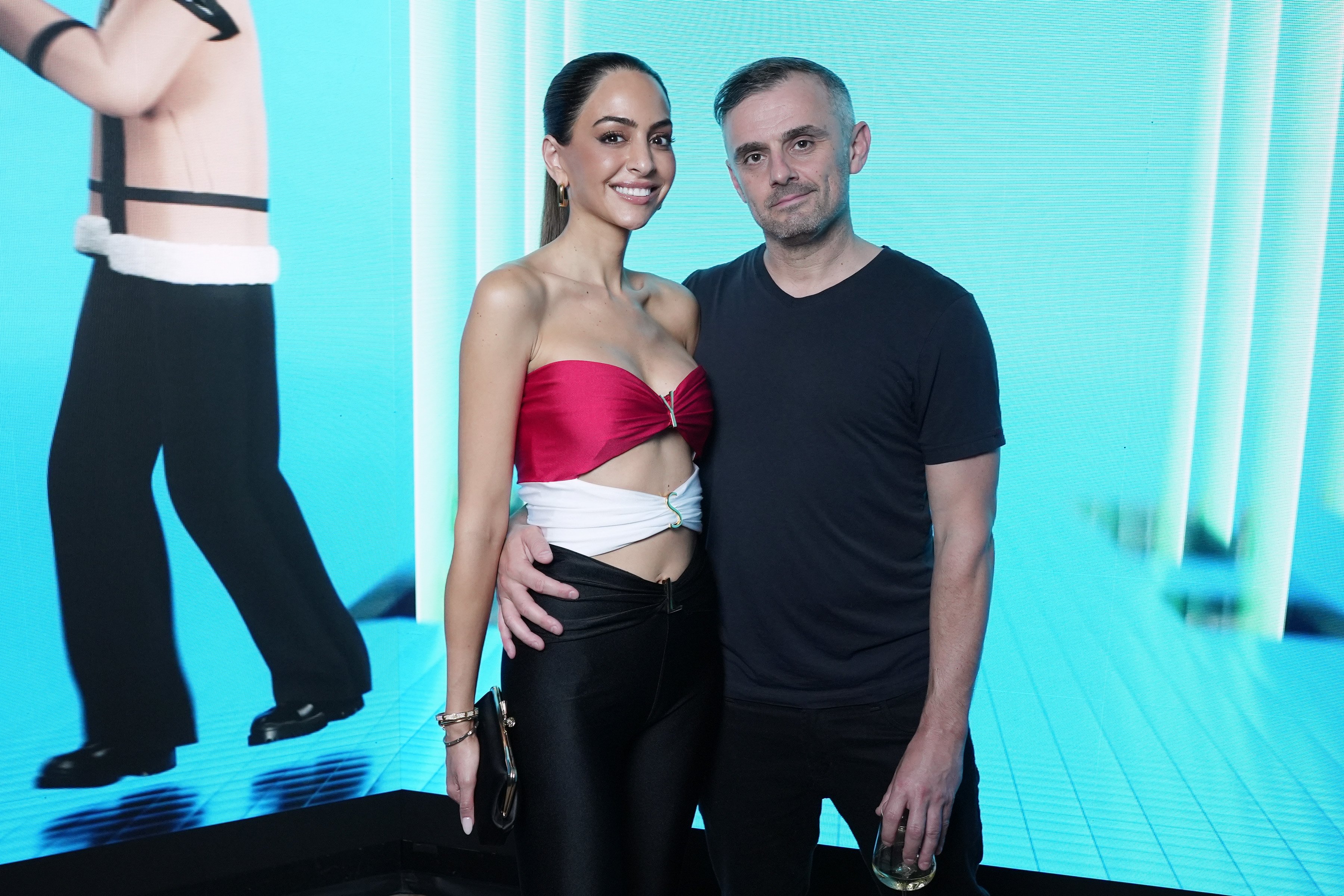 Mona Vand and Gary Vaynerchuk at the Cara Loves Karl Capsule Collection in 2022, in New York City. | Source: Getty Images