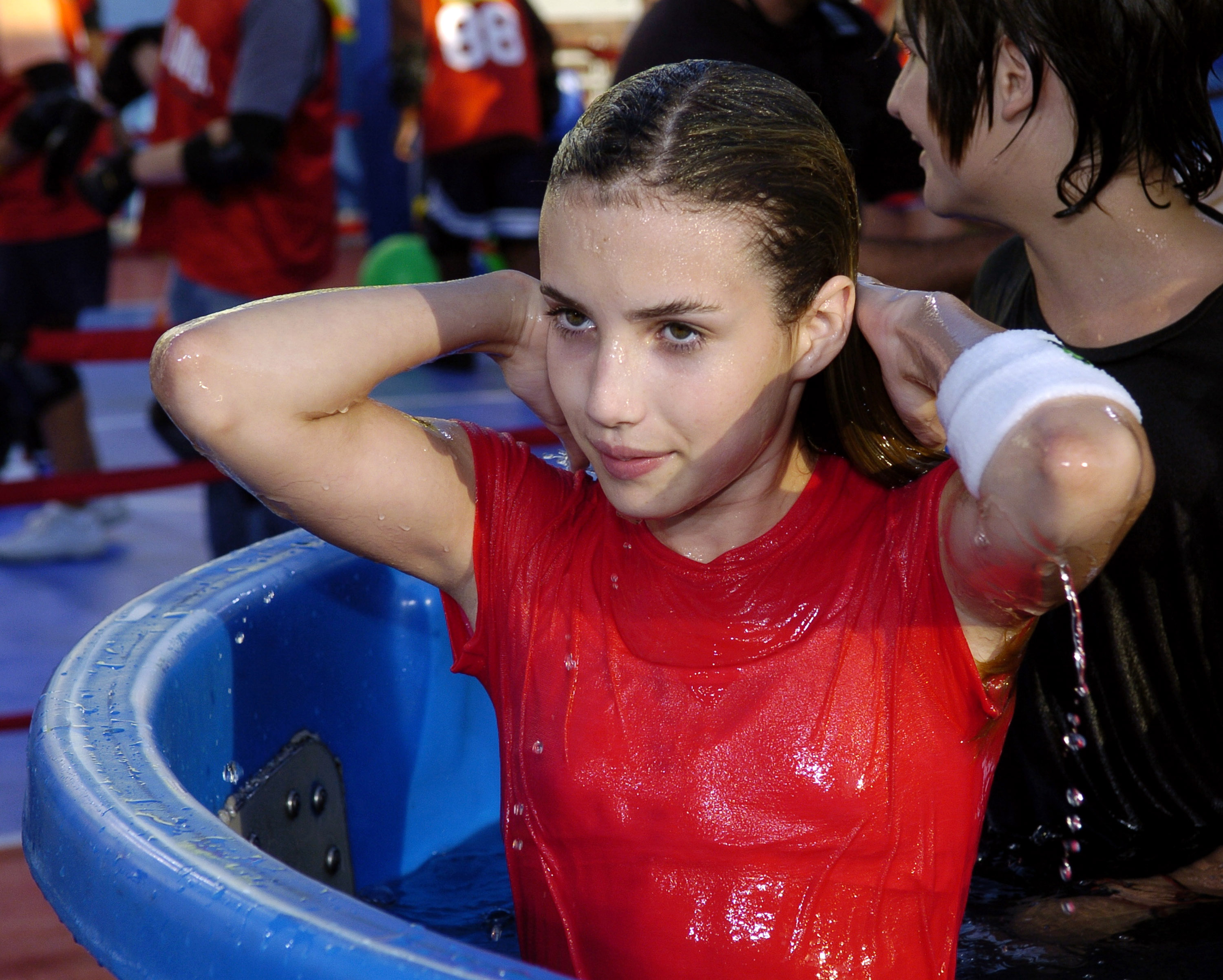 The actress during Nickelodeon's Worldwide Day of Play at Nick on Sunset Studios in Hollywood, California, on October 2, 2004 | Source: Getty Images