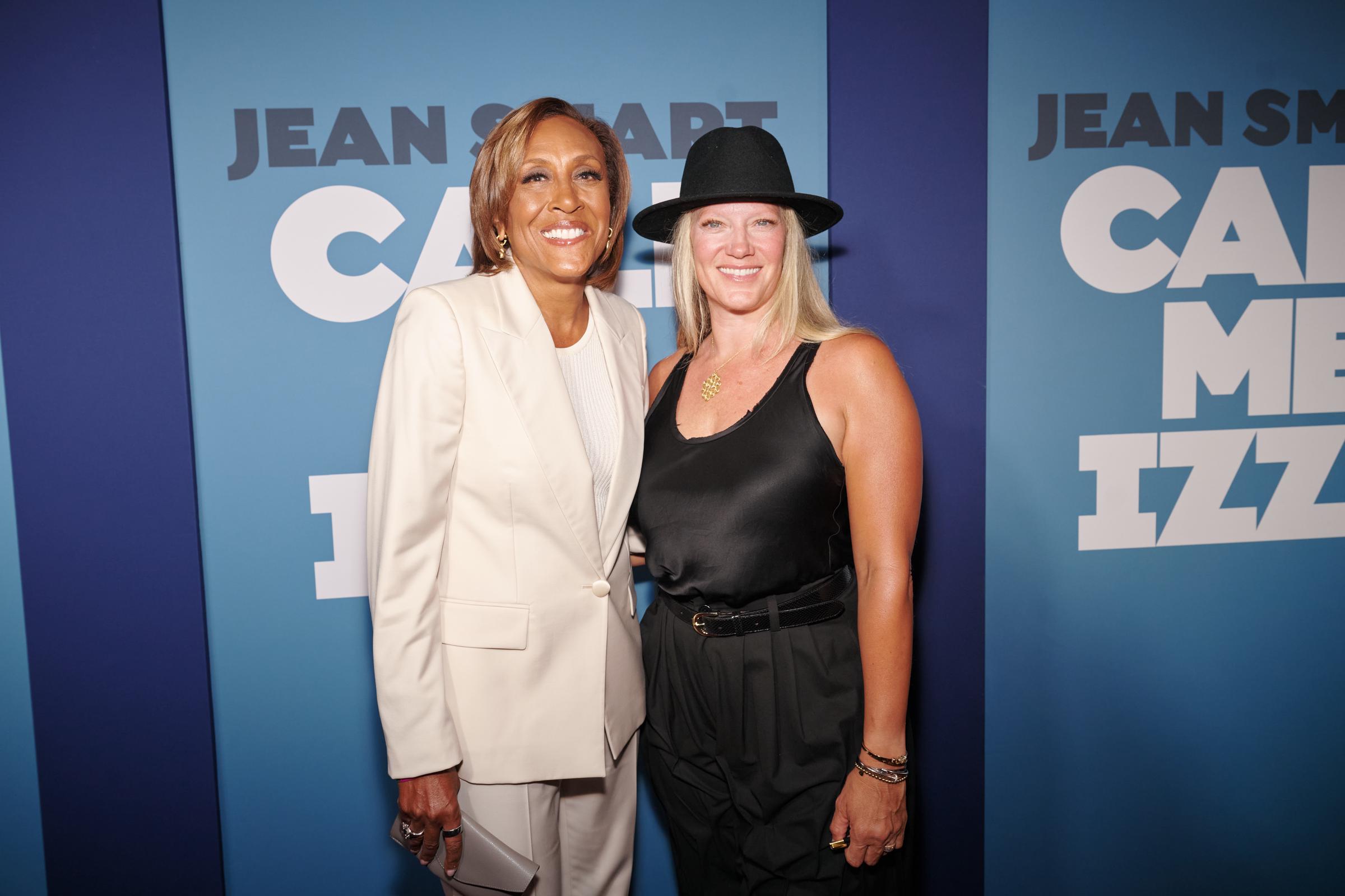 Robin Roberts and Amber Laign at the "Call Me Izzy" Broadway opening night on June 12, 2025, in New York City | Source: Getty Images