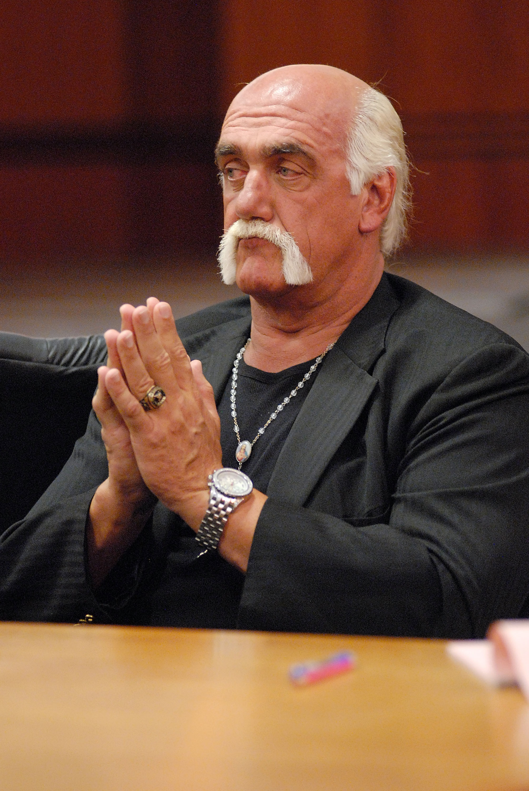 Hulk Hogan during a hearing in the divorce case against his estranged wife on June 15, 2009, in Clearwater, Florida. | Source: Getty Images