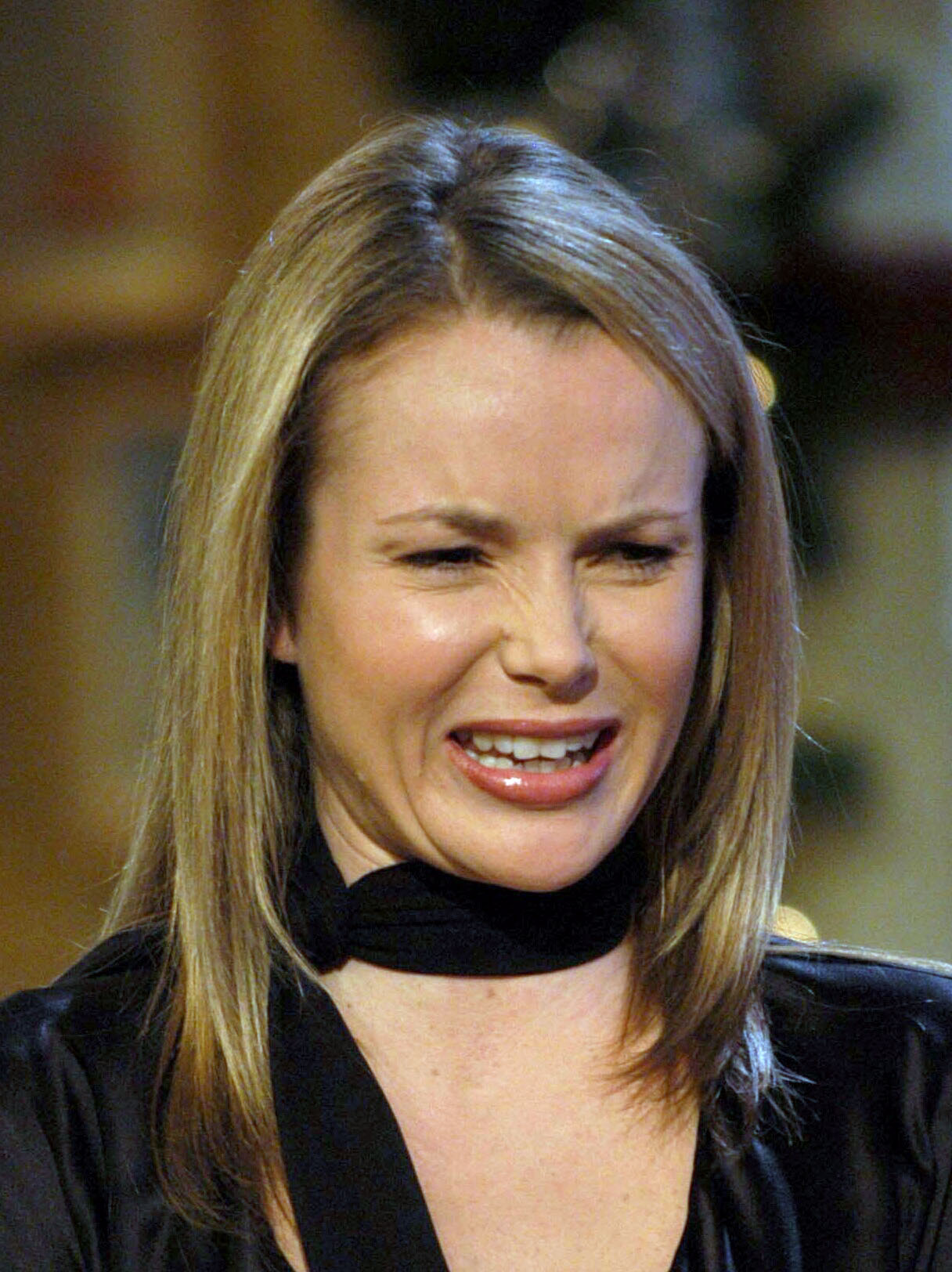 Amanda Holden on "Today with Des and Mel" on 16 December 2003. | Source: Getty Images