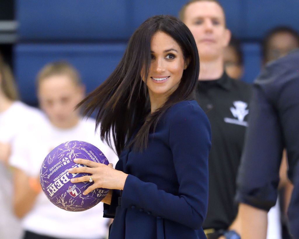 Meghan Markle at the Coach Core Awards held at Loughborough University on September 24, 2018. | Getty Images