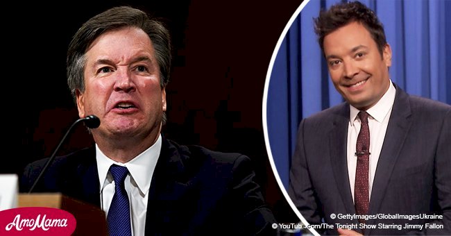 Brett Kavanaugh's latest news became a target for mockery in Jimmy Fellon's 'Tonight Show'