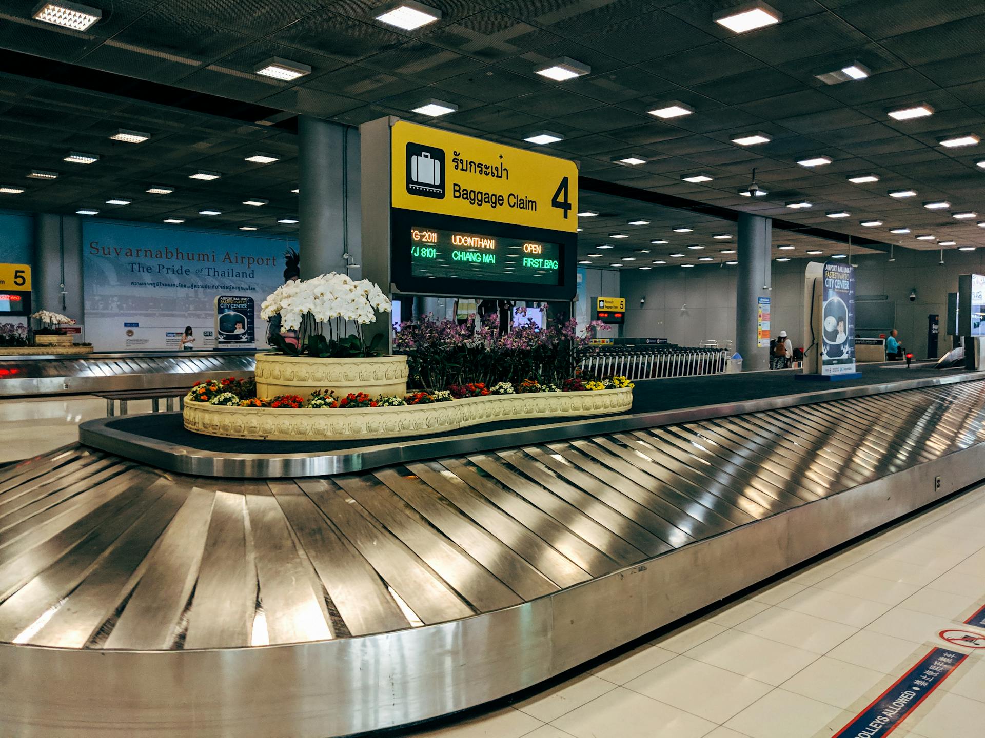 Baggage claim area at an airport | Source: Pexels