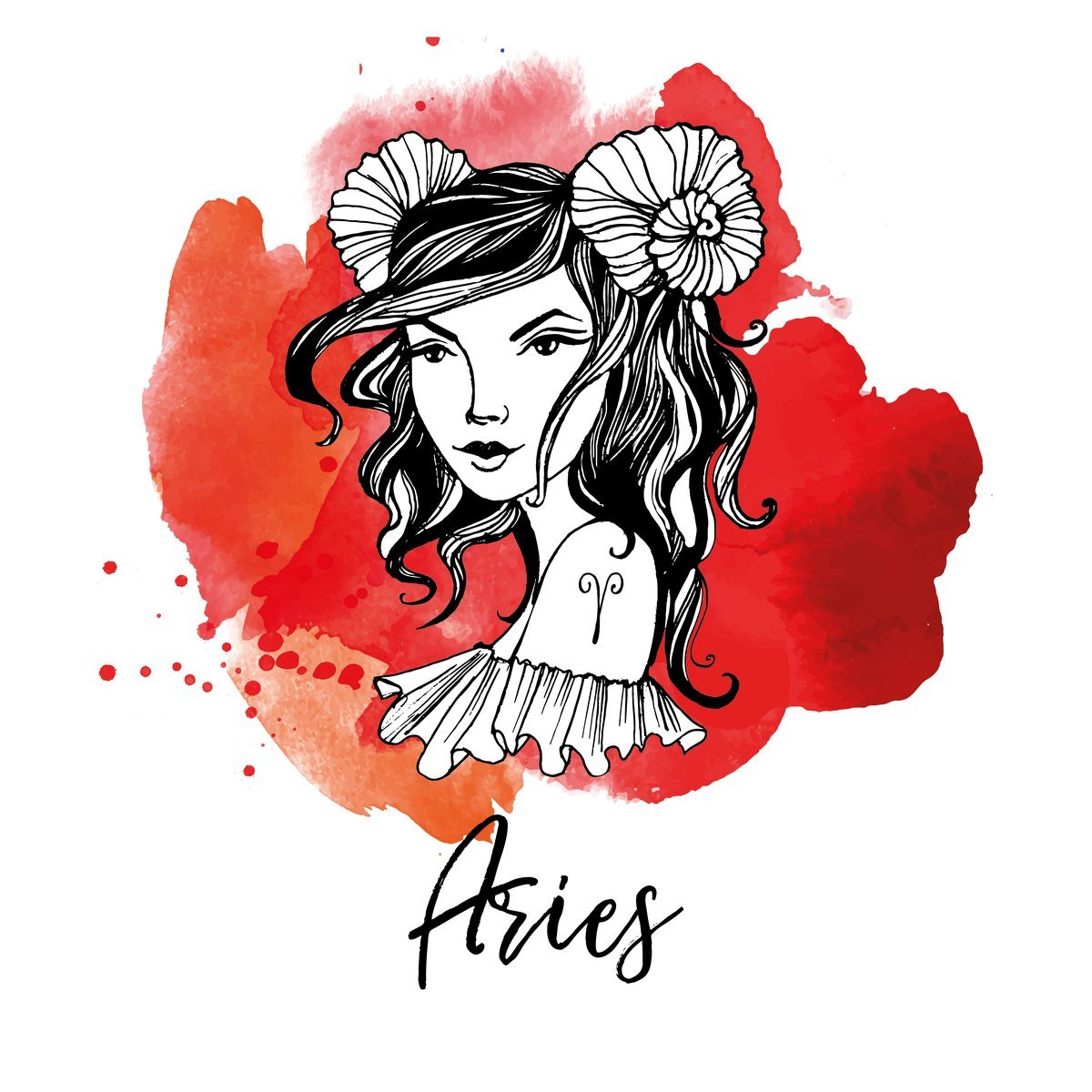 Ilustración del signo Aries. | Foto: Shutterstock Ilustración del signo Aries. | Foto: Shutterstock