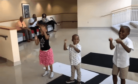 Kids performing to a song, "We Did It" : Photo: YouTube/Good Morning America