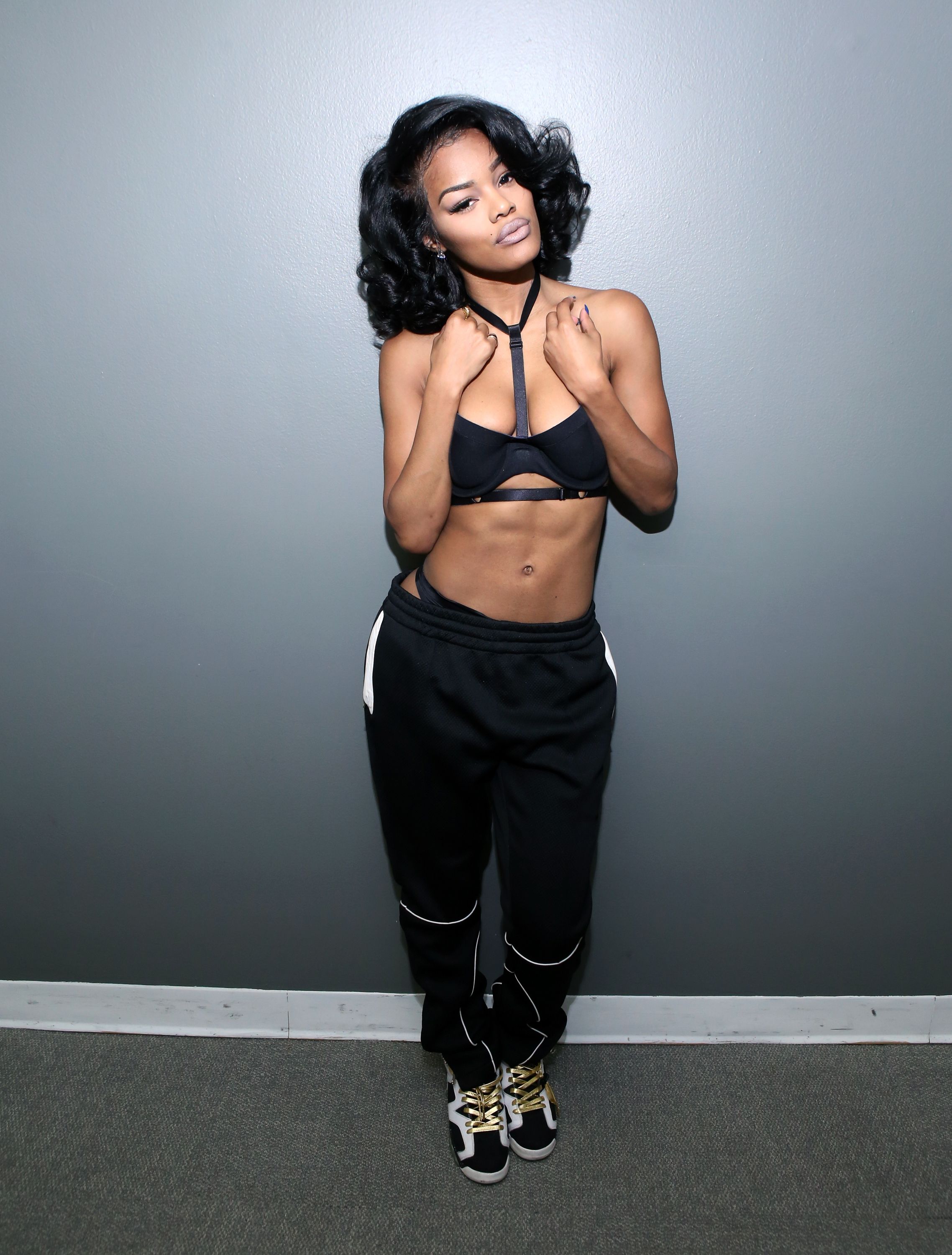 Teyana Taylor at the BET studio on August 4, 2014 | Photo: Getty Images