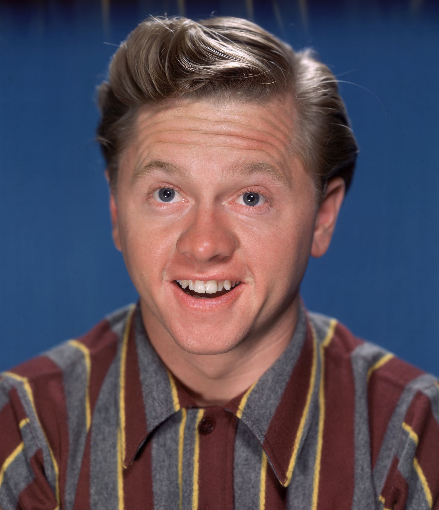 Mickey Rooney in a promotional picture, circa 1955. | Source: Getty Images