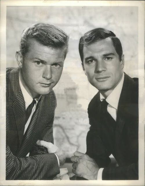 Martin Milner (Left) and George Maharis (Right) starred in Route 66. | Photo: Pinterest. 