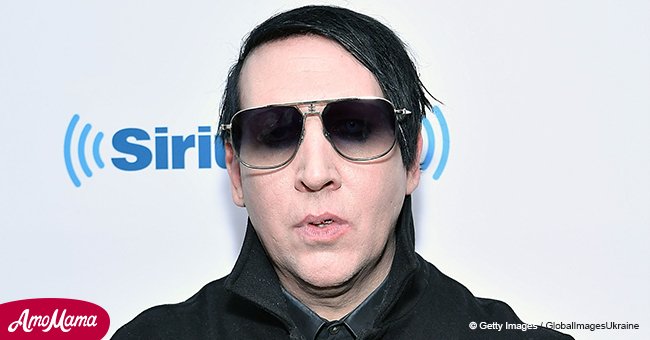 Marilyn Manson suddenly went down in the middle of a concert