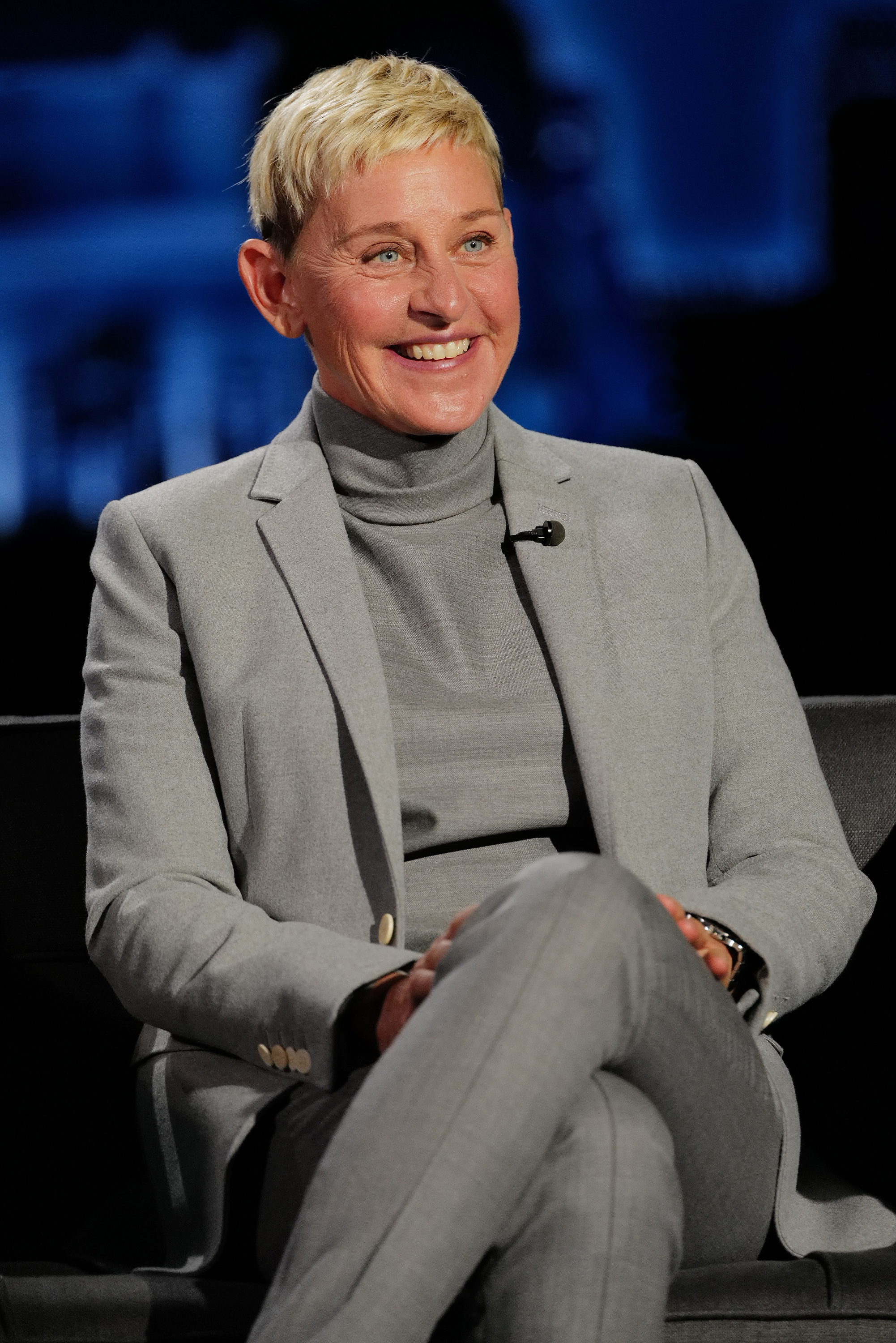 Ellen DeGeneres on Jimmy Kimmel Live on April 20, 2021. | Source: Getty Images