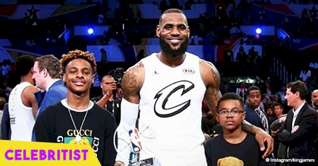  'Just put it on dad,' Lebron James reveals his 14- and 11-year-old sons drink wine