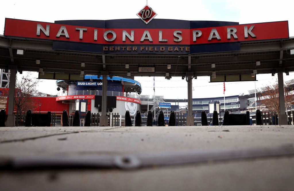 Home to World Series Champion Washington Nationals, Nationals Park empty and scheduled to reopen March 26, 2020 in Washington, DC. | Photo: Getty Images