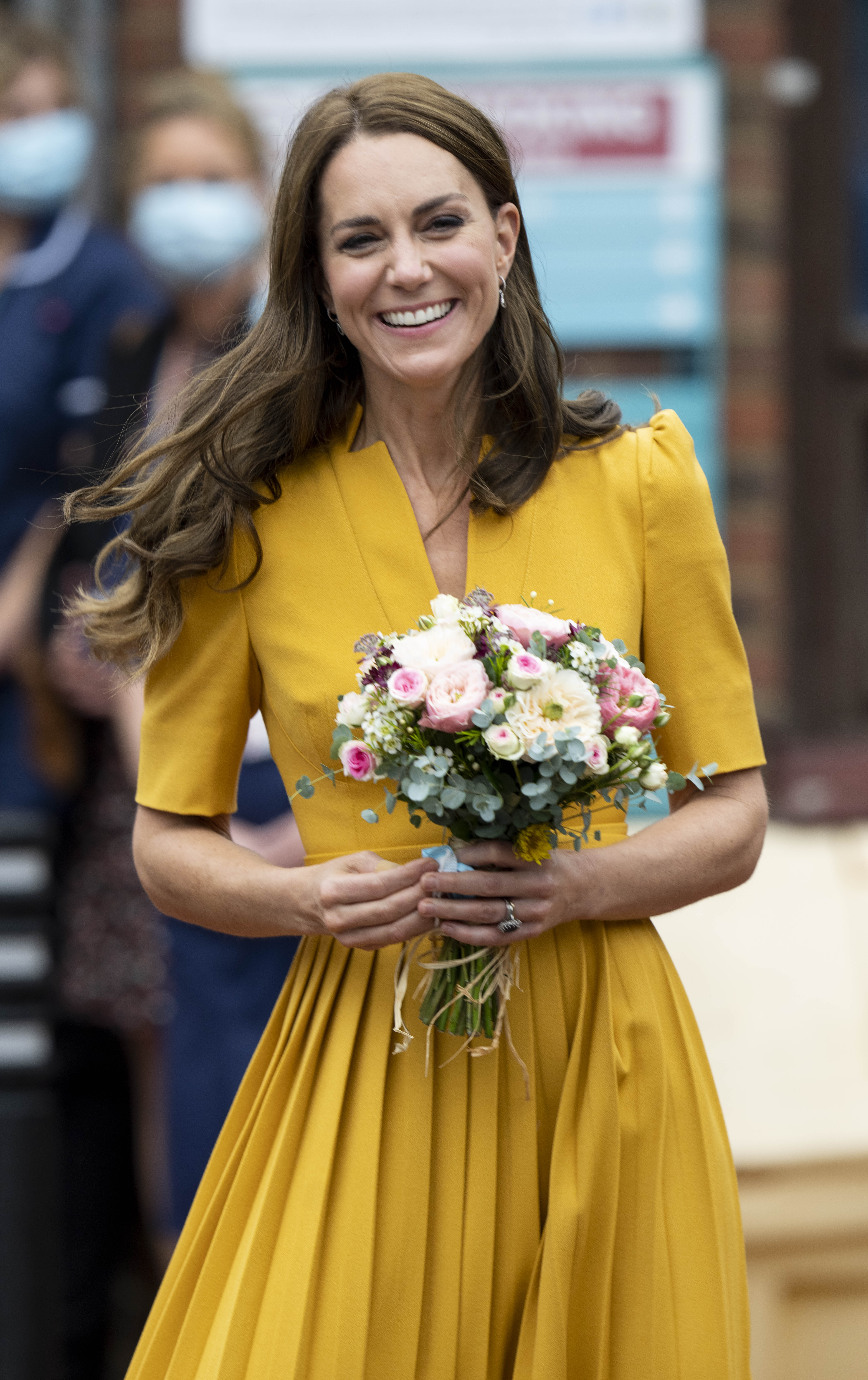 Catherine, Princess of Wales, at Royal Surrey County Hospital in October 2022 | Source: Getty Images