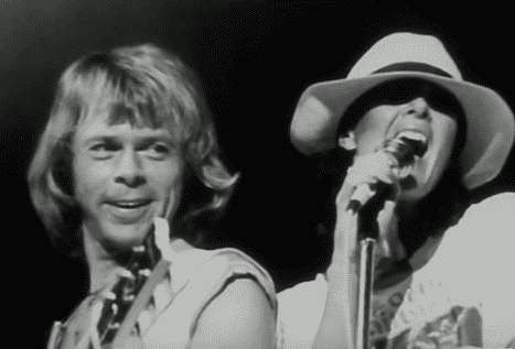 Screenshot from YouTube music video. | Source: Youtube.com/ABBA Screenshot from YouTube music video. | Source: Youtube.com/ABBA