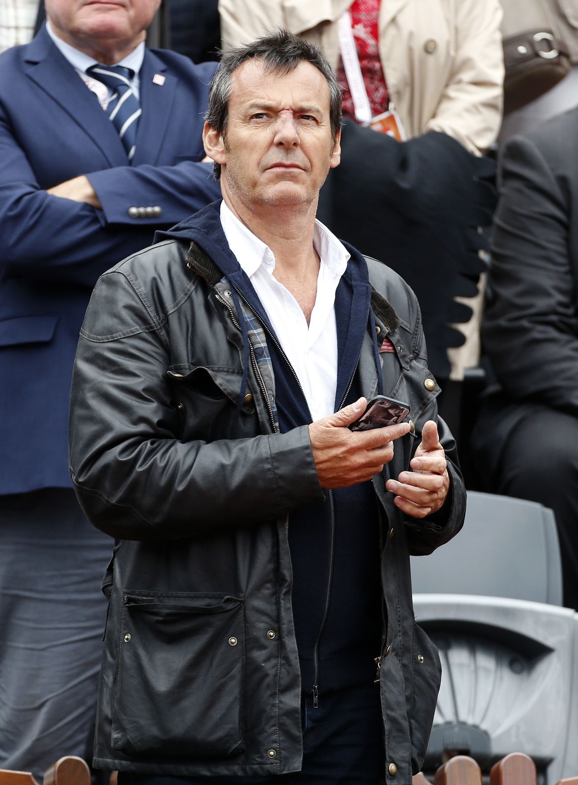 Jean-Luc Reichmann assiste à la huitième journée de Roland Garros au stade de Paris, en France. | Photo : Getty Images