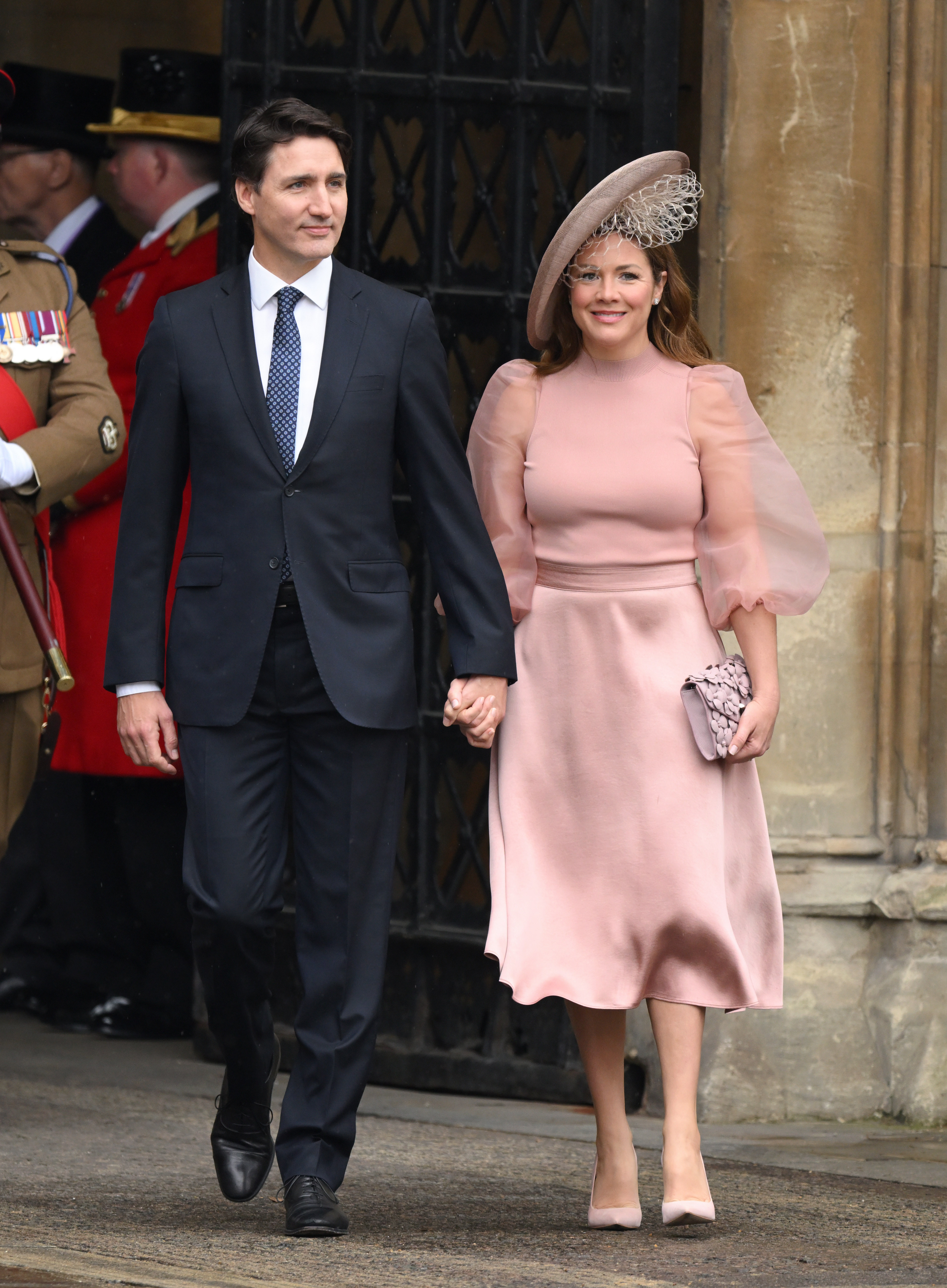 Justin Trudeau and Sophie Grégoire Trudeau at Westminster Abbey for the Coronation of King Charles III and Queen Camilla on May 6, 2023, in London, England | Source: Getty Images