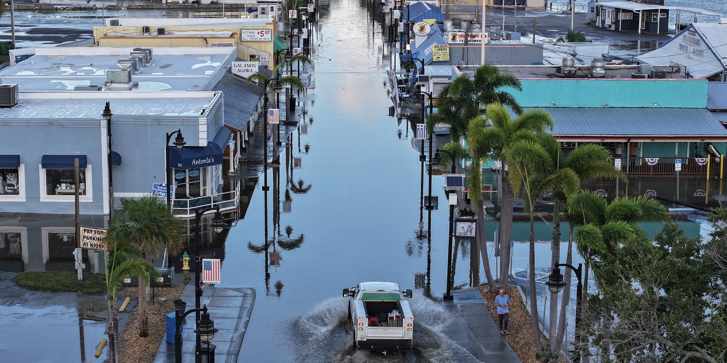 The impacts of Hurricane Helene in Florida. | Source: Getty Images