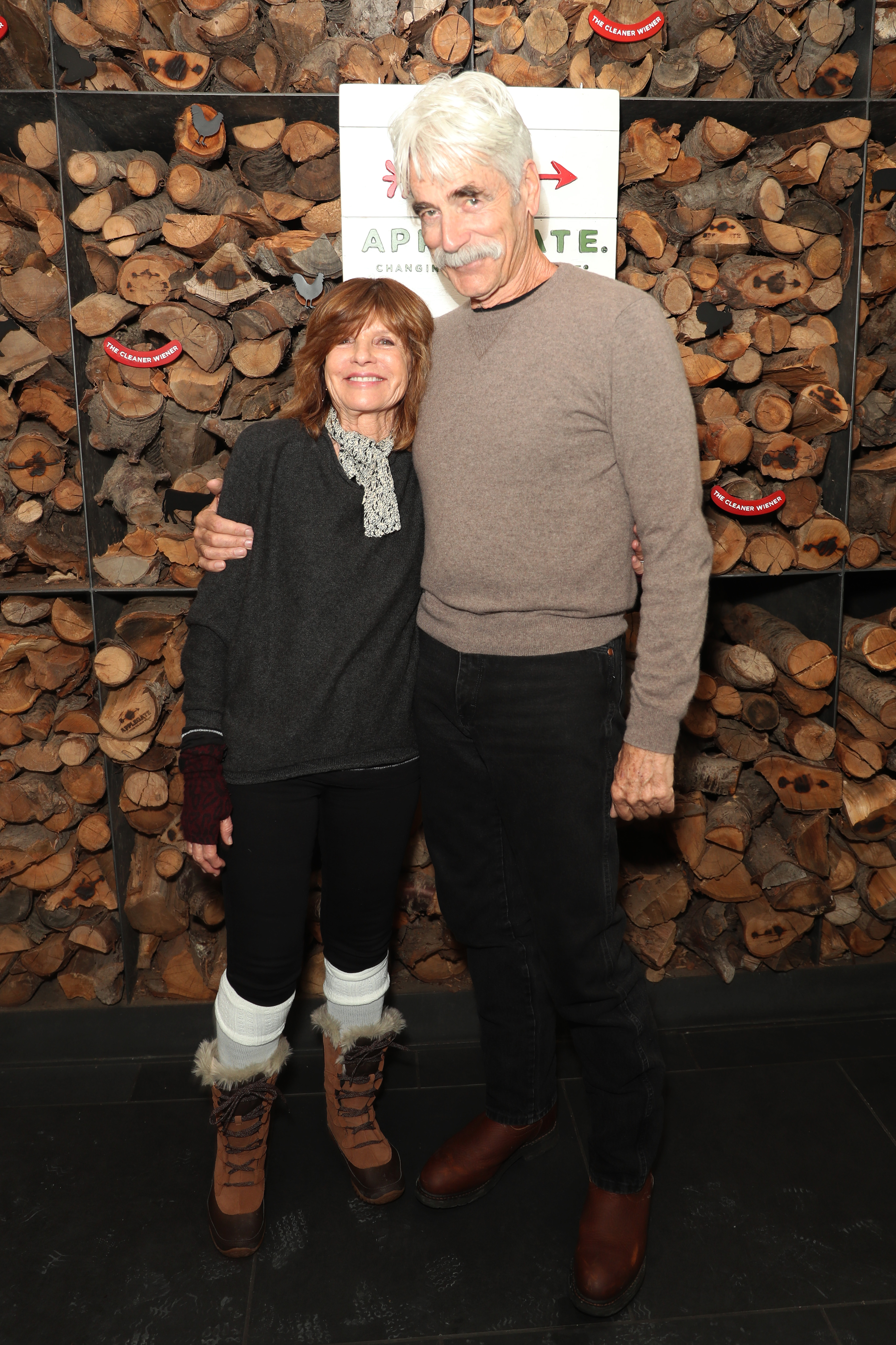 Katharine Ross and Sam Elliott at the Deadline Hollywood Studio in Park City, Utah, on January 22, 2017 | Source: Getty Images