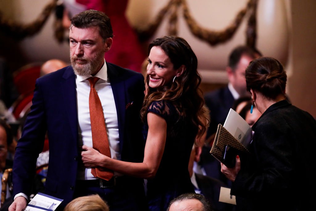 Robert Gavin Bonnar y Telma Ortiz durante los Premios Asturias el 18 de octubre de 2019 en Oviedo, España. | Foto de: Getty Images Robert Gavin Bonnar y Telma Ortiz durante los Premios Asturias el 18 de octubre de 2019 en Oviedo, España. | Foto de: Getty Images