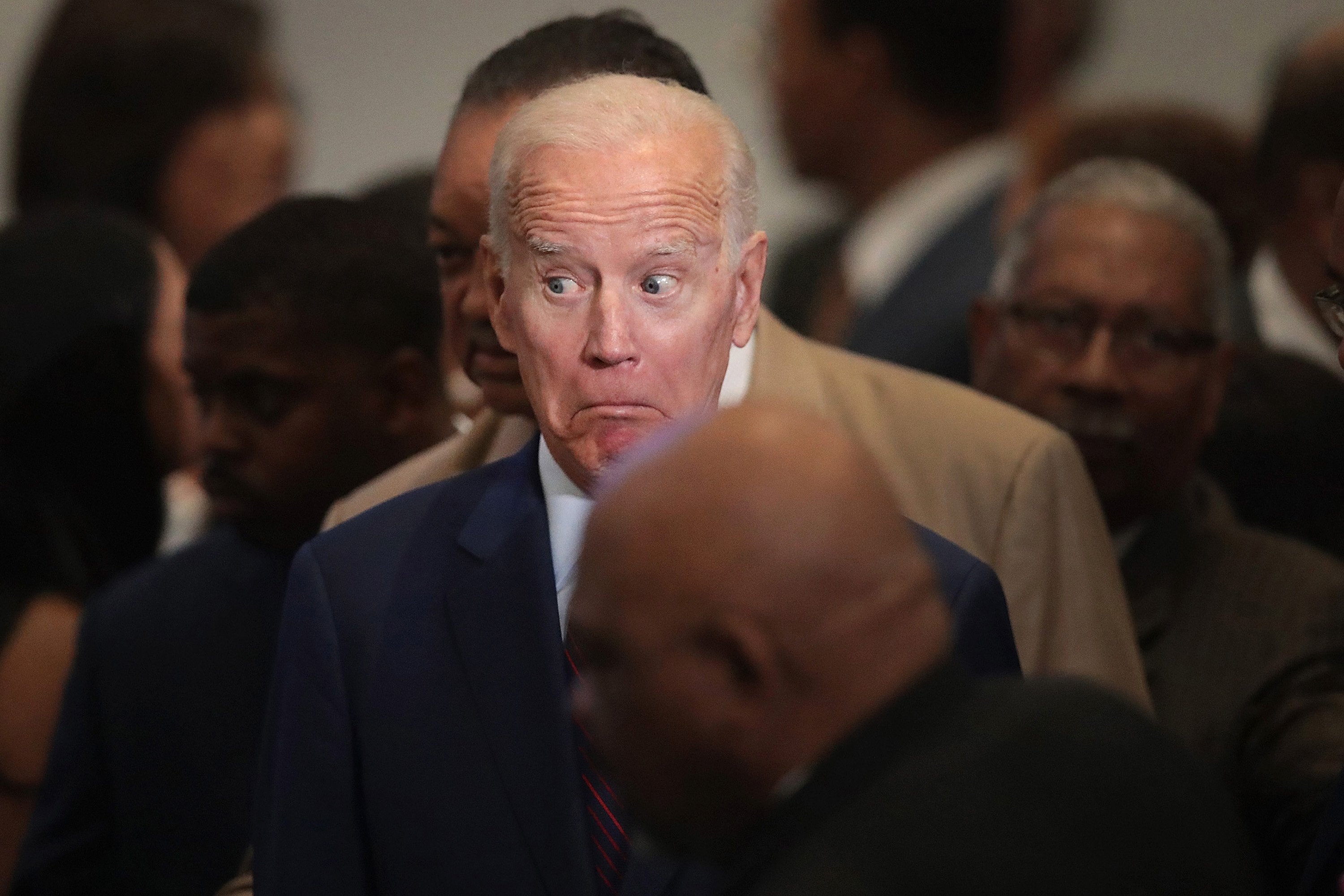 Joe Biden at the Rainbow PUSH Coalition Annual International Convention in Chicago, Illinois | Photo: Getty Images