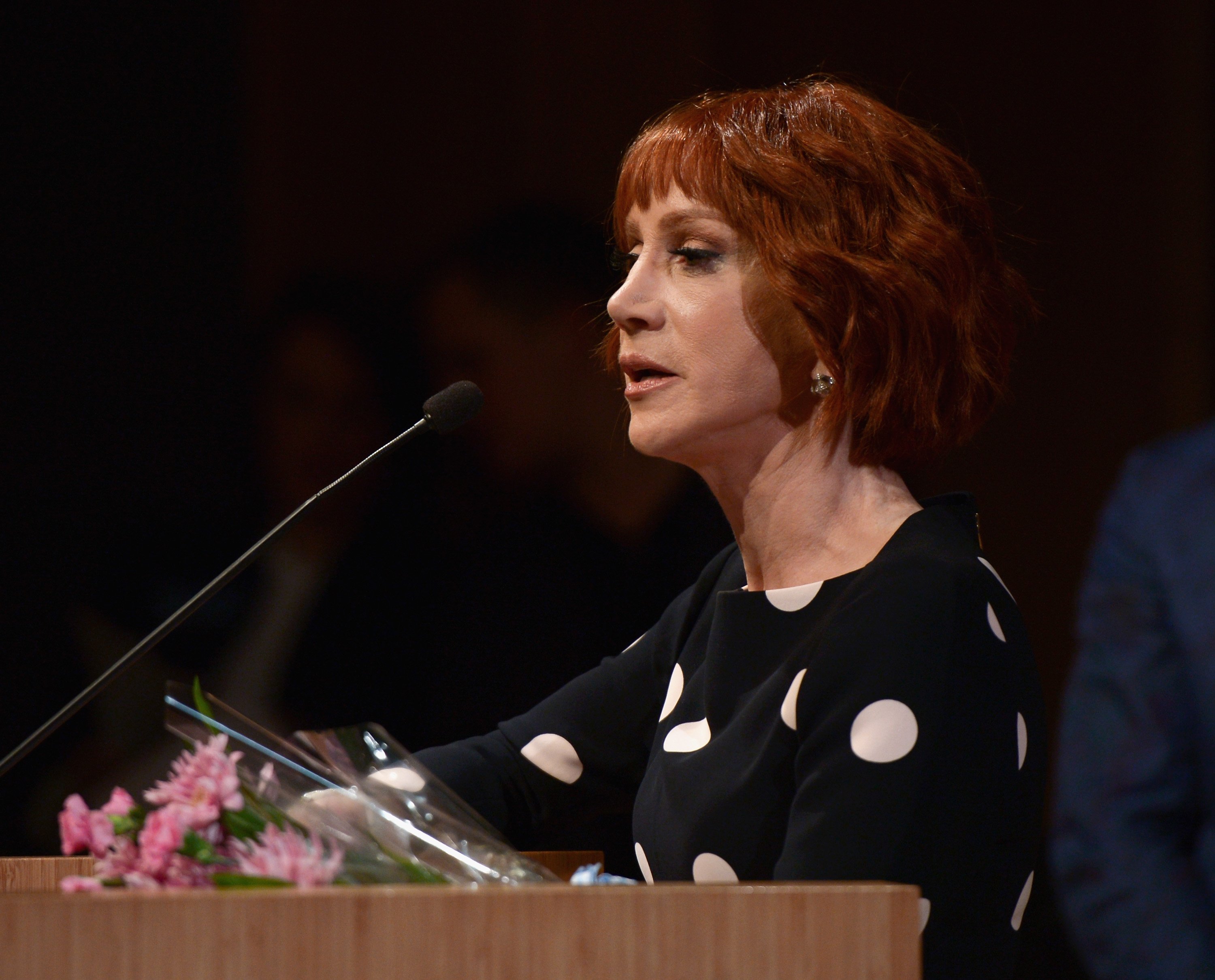 Comedian Kathy Griffin attends the West Hollywood Rainbow Key Awards at City of West Hollywood's Council Chambers on June 5, 2018 in West Hollywood, California | Photo: Getty Images