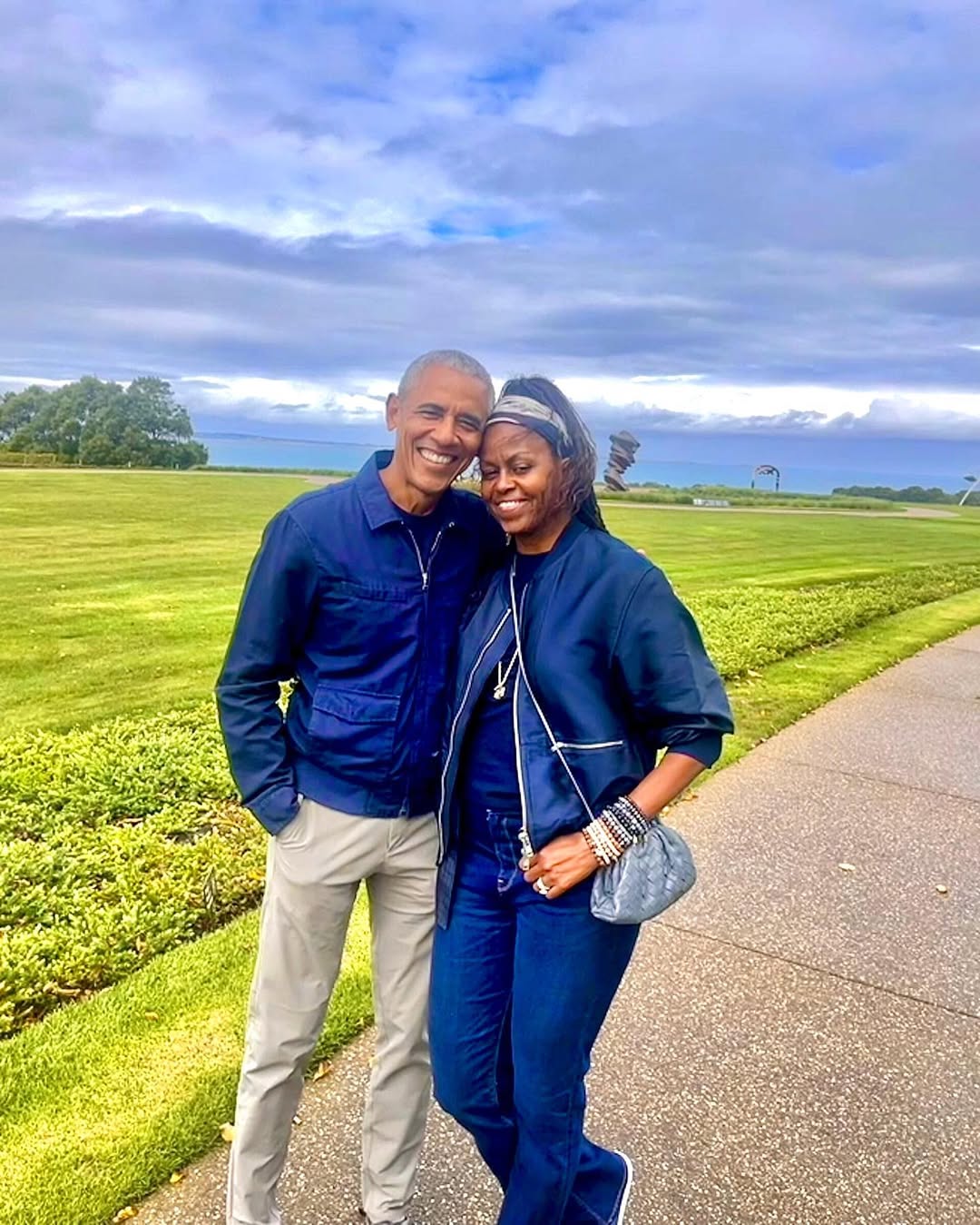Barack and Michelle Obama from a post dated October 3, 2023. | Source: Instagram/barackobama