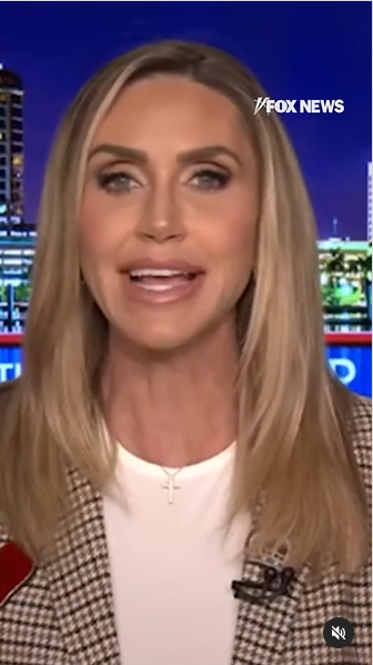 Lara Trump on Fox News, from a post dated March 20, 2025 | Source: Instagram/foxnews