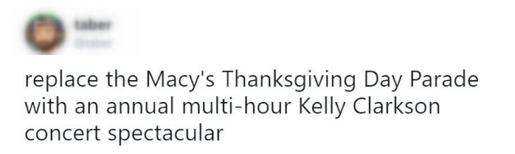 Source: Twitter/Kelly Clarkson