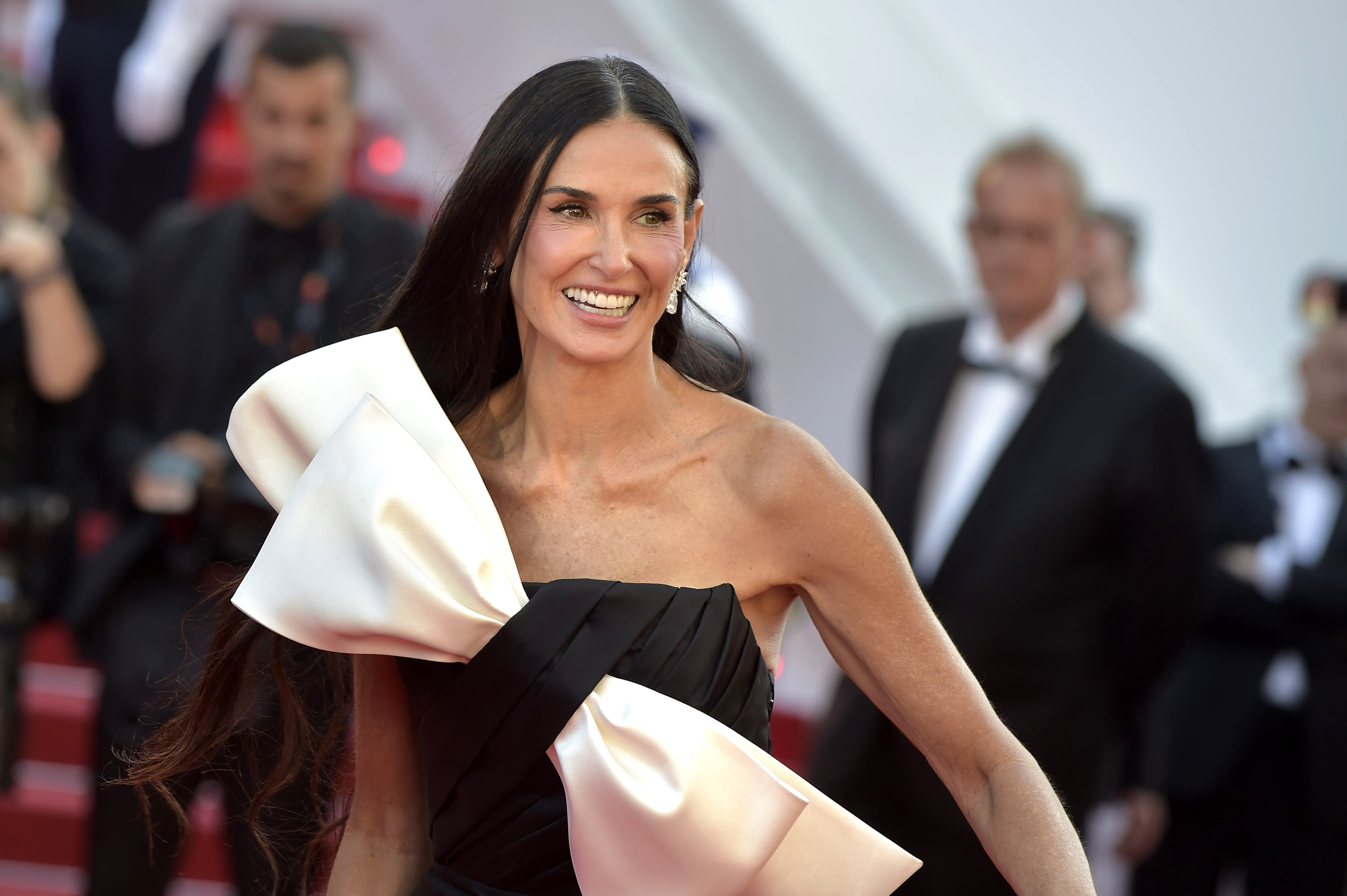 Demi Moore attends the closing ceremony of the 77th Annual Cannes Film Festival on May 25, 2024, in Cannes, France. | Source: Getty Images