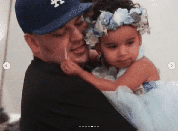Rob Kardashian and daughter Dream. I Image: Instagram/ caitlynjenner