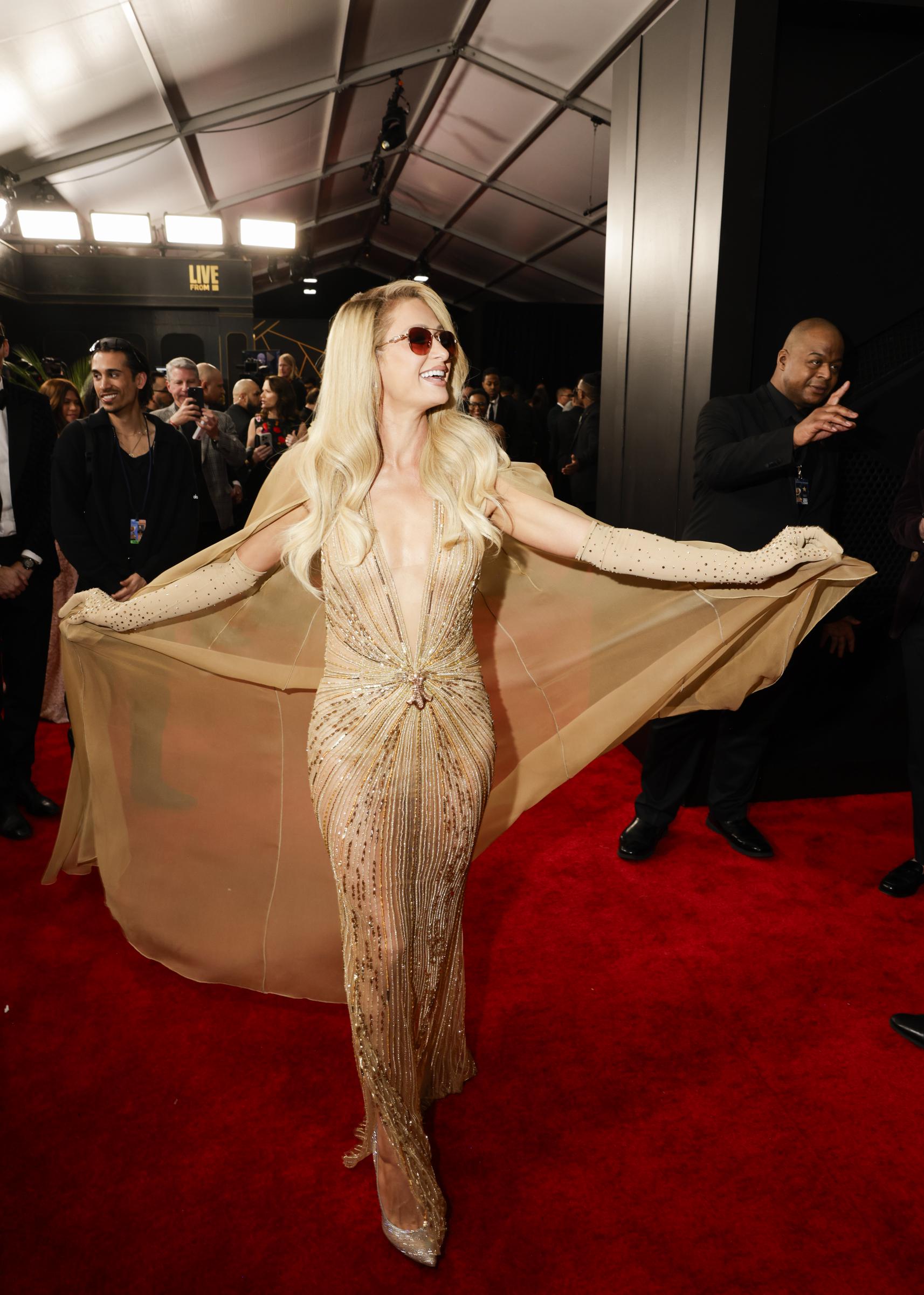 Paris Hilton at the 67th Grammy Awards on February 2, 2025, in Los Angeles, California. | Source: Getty Images