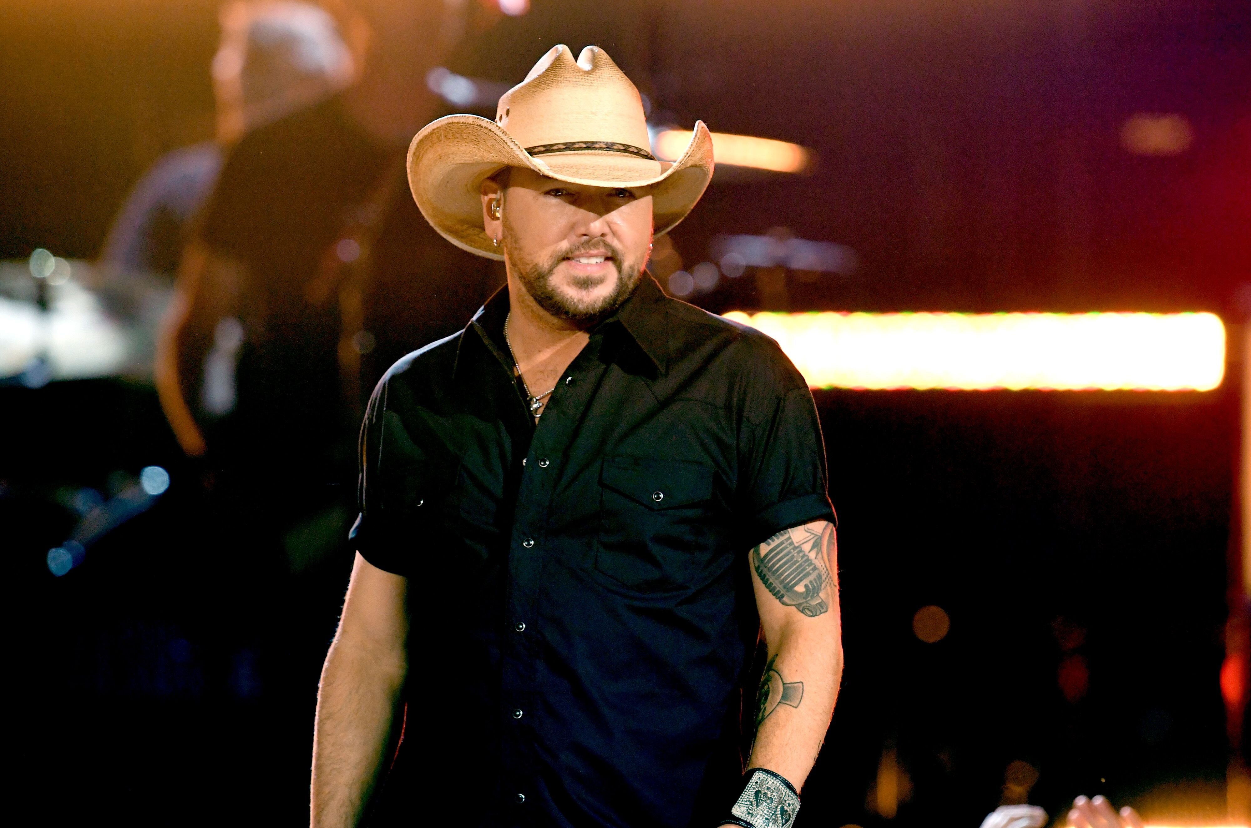  Jason Aldean performs onstage during the 54th Academy Of Country Music Awards at MGM Grand Garden Arena on April 07, 2019 | Photo: Getty Images