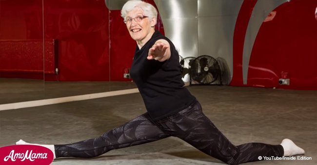 84-year-old woman shocks everyone by showing off her serious flexibility