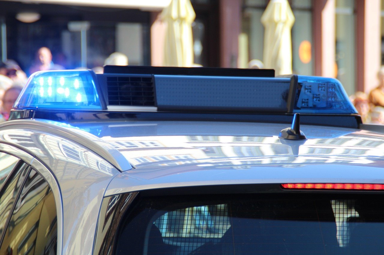 Coche de policía. | Foto: Pixabay