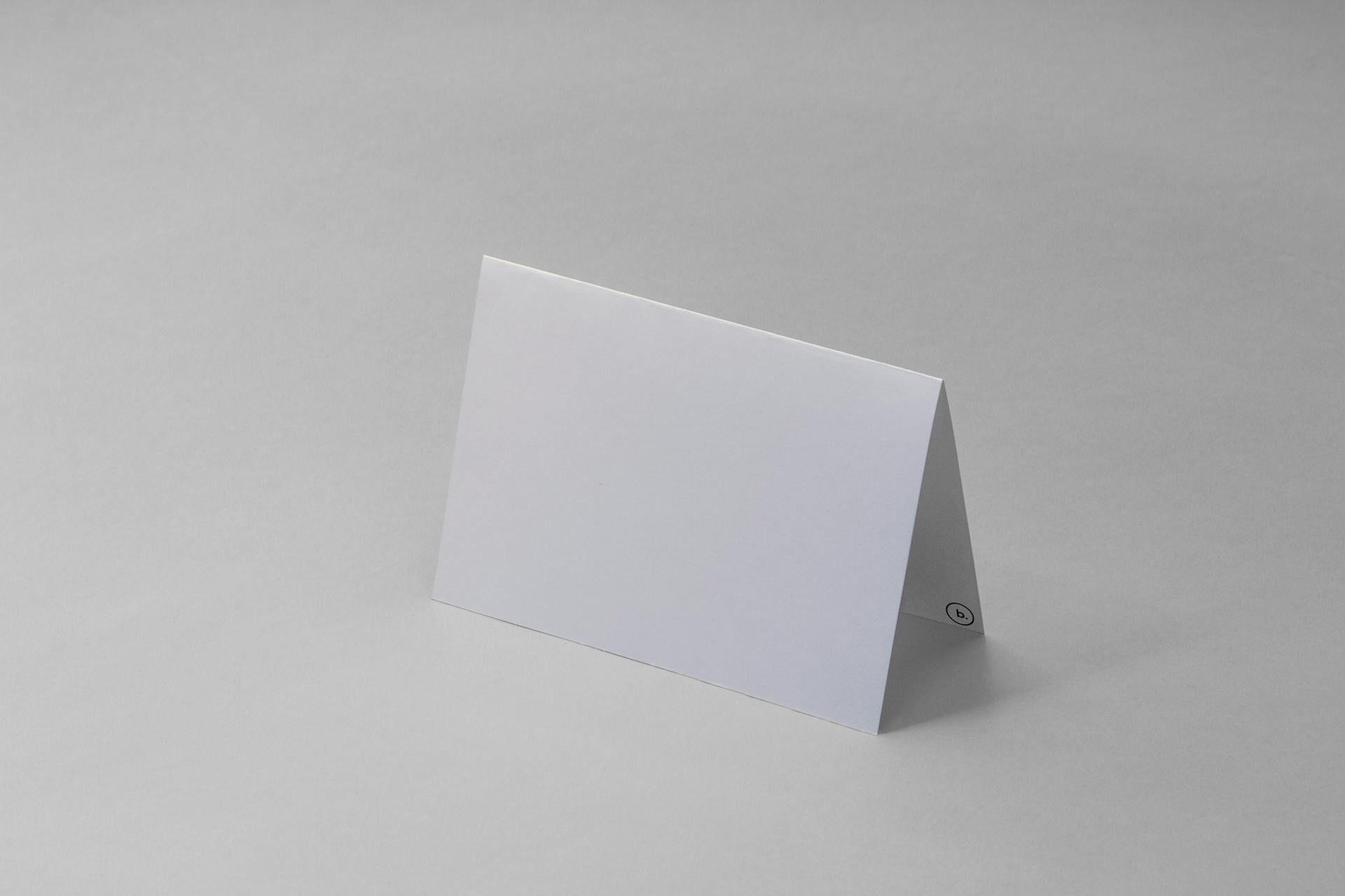 Folded white paper | Source: Pexels