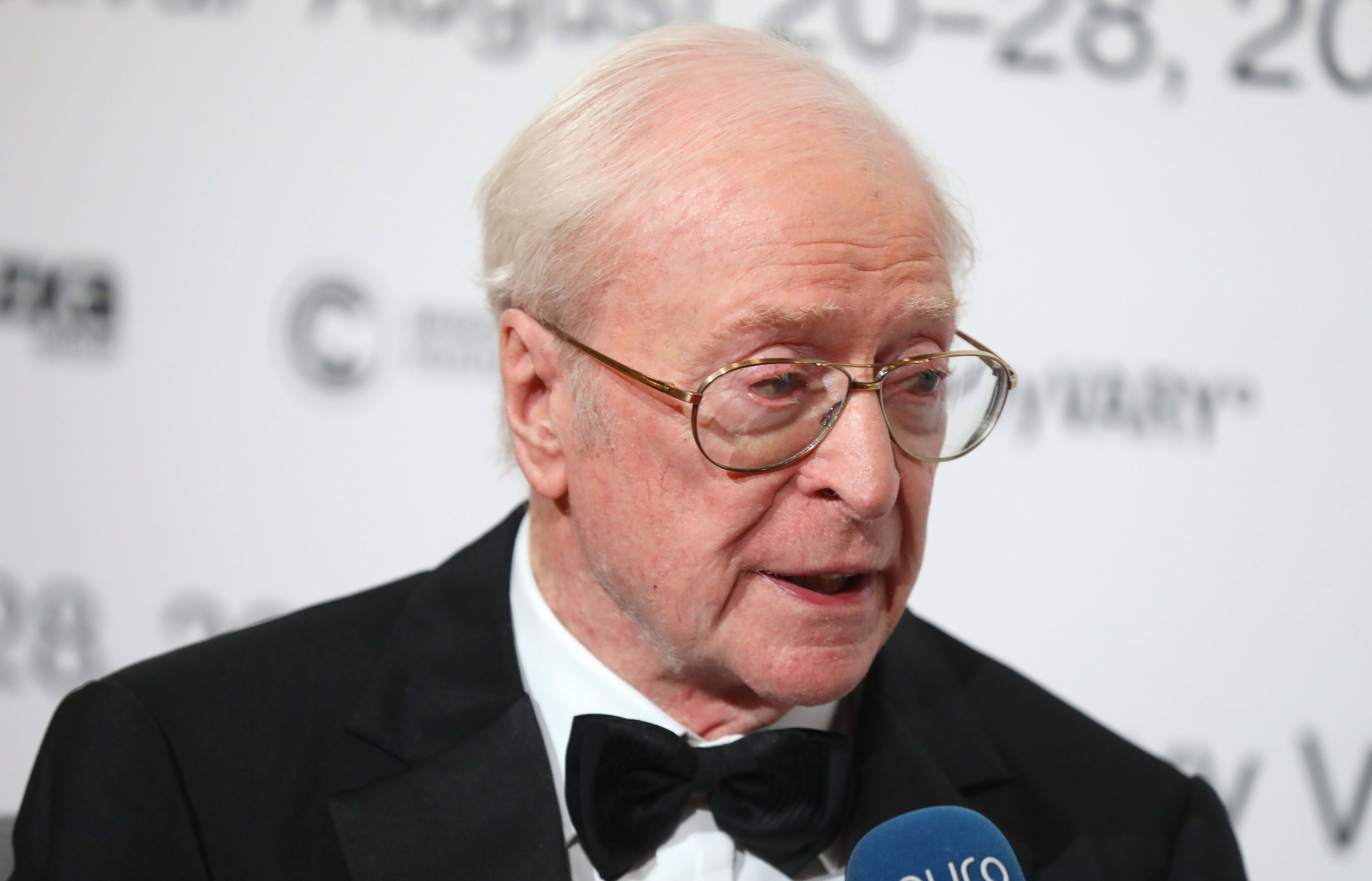 Michael Caine at the 55th Karlovy Vary International Film Festival on August 20, 2021, in Karlovy Vary, Czech Republic | Source: Getty Images