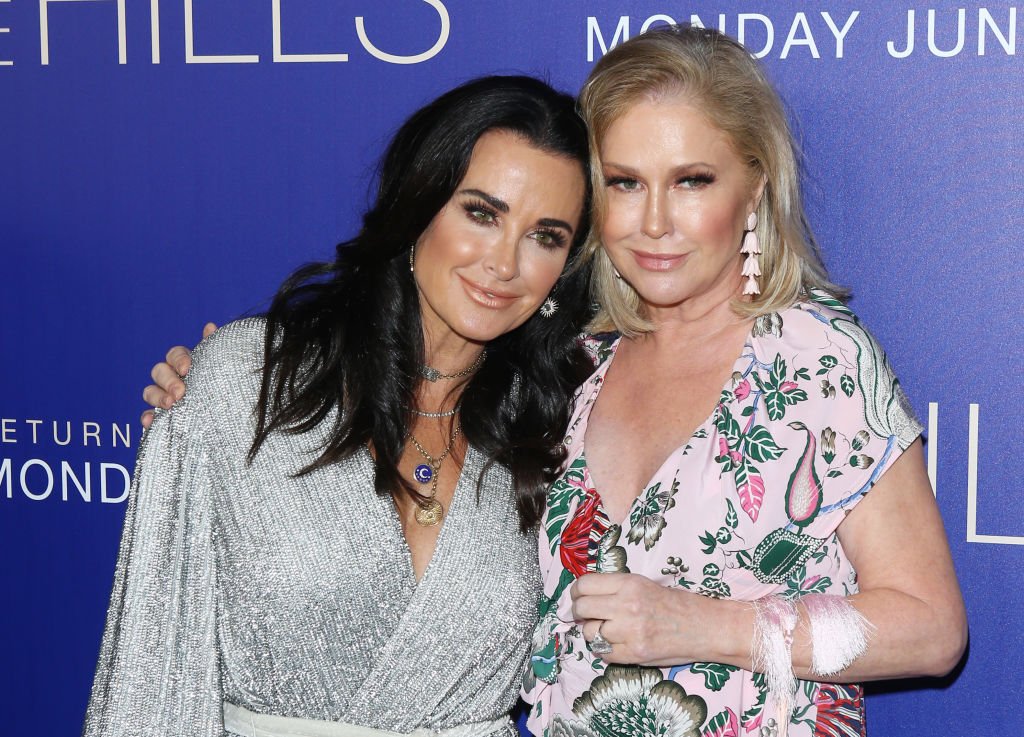 Kyle Richards and Kathy Hilton attend the Los Angeles premiere of MTV's "The Hills: New Beginnings," June 2019 | Source: Getty Images
