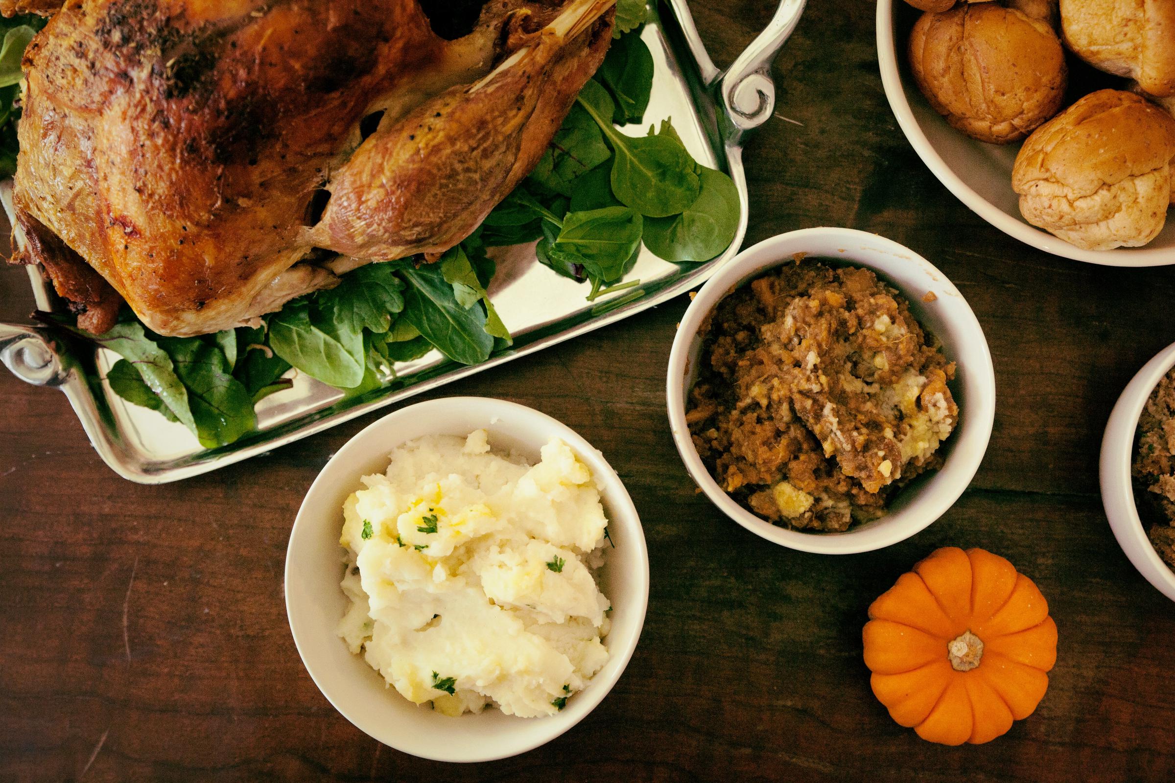A table set for Thanksgiving dinner | Source: Unsplash