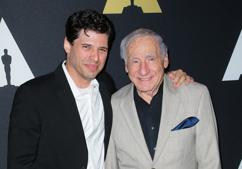 Max Brooks and Mel Brooks on November 18, 2014 in Beverly Hills, California | Photo: Getty Images