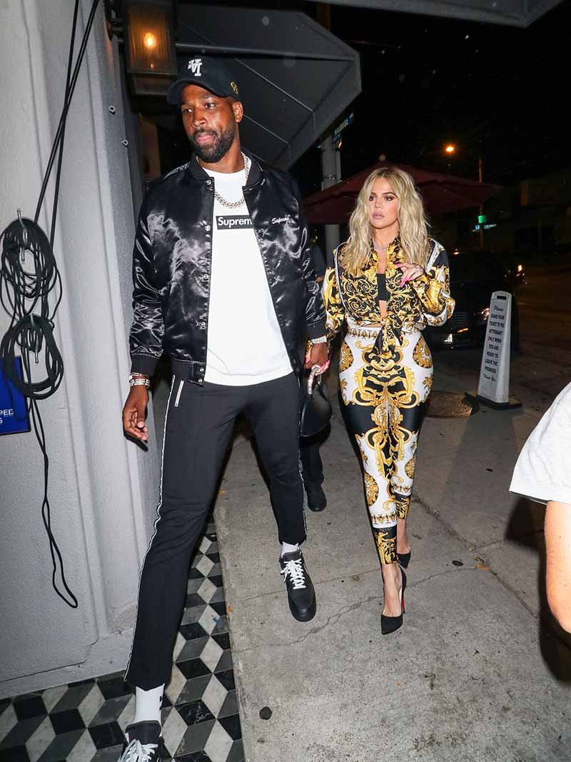 Khloe Kardashian and Tristan Thompson are seen on August 17, 2018 in Los Angeles, CA. I Image: Getty Images.