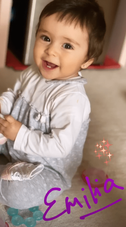Emilia, hija de Jacky Bracamonte. | Captura Instagram/jackybrv Emilia, hija de Jacky Bracamonte. | Captura Instagram/jackybrv